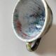 Tasses et soucoupes Morvan en céramique émaillée polychrome
