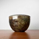 Mid-century modern Danish studio pottery bowl by Sussie Herold, 1960s.