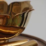 Golden standing cup