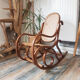 Rocking chair enfant bois fauteuil à bascule