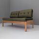 Lit de repos du milieu du siècle avec côtés coulissants, années 1960