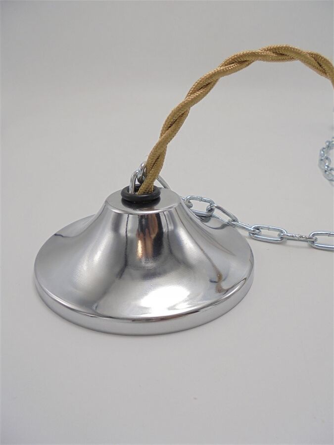 Suspension en verre or