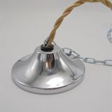 Suspension en verre or