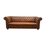 Chesterfield leather sofa
