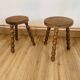 Paire de tabourets