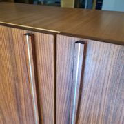 Meuble de rangement teck, buffet Luigi Bartolini 1960