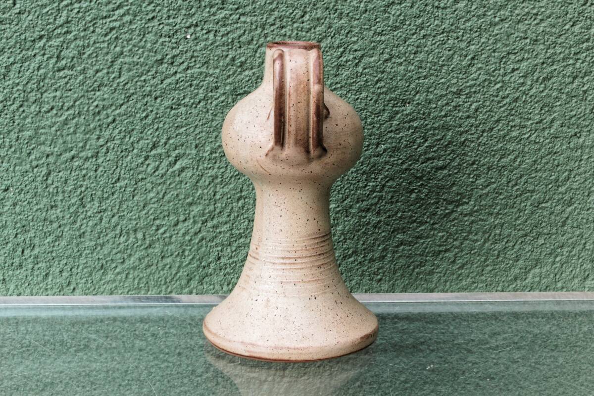 Vase soliflore en terre cuite vernissée, Vallauris