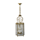 Lanterne 3 Lumières bronze et laiton