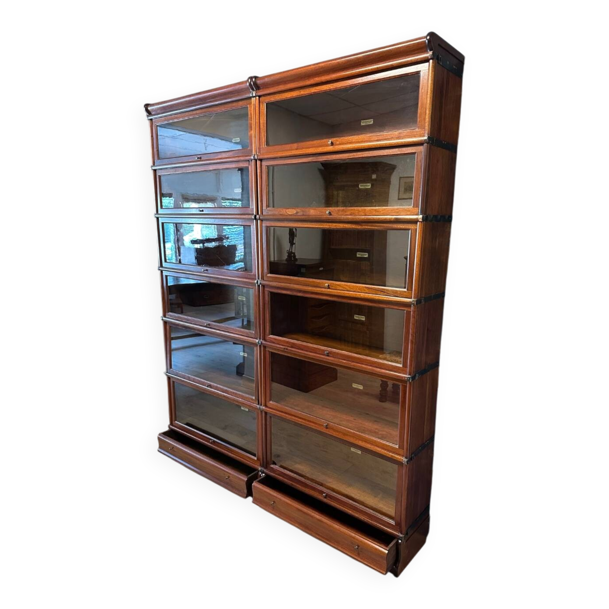 Antique Globe Wernicke bookcase