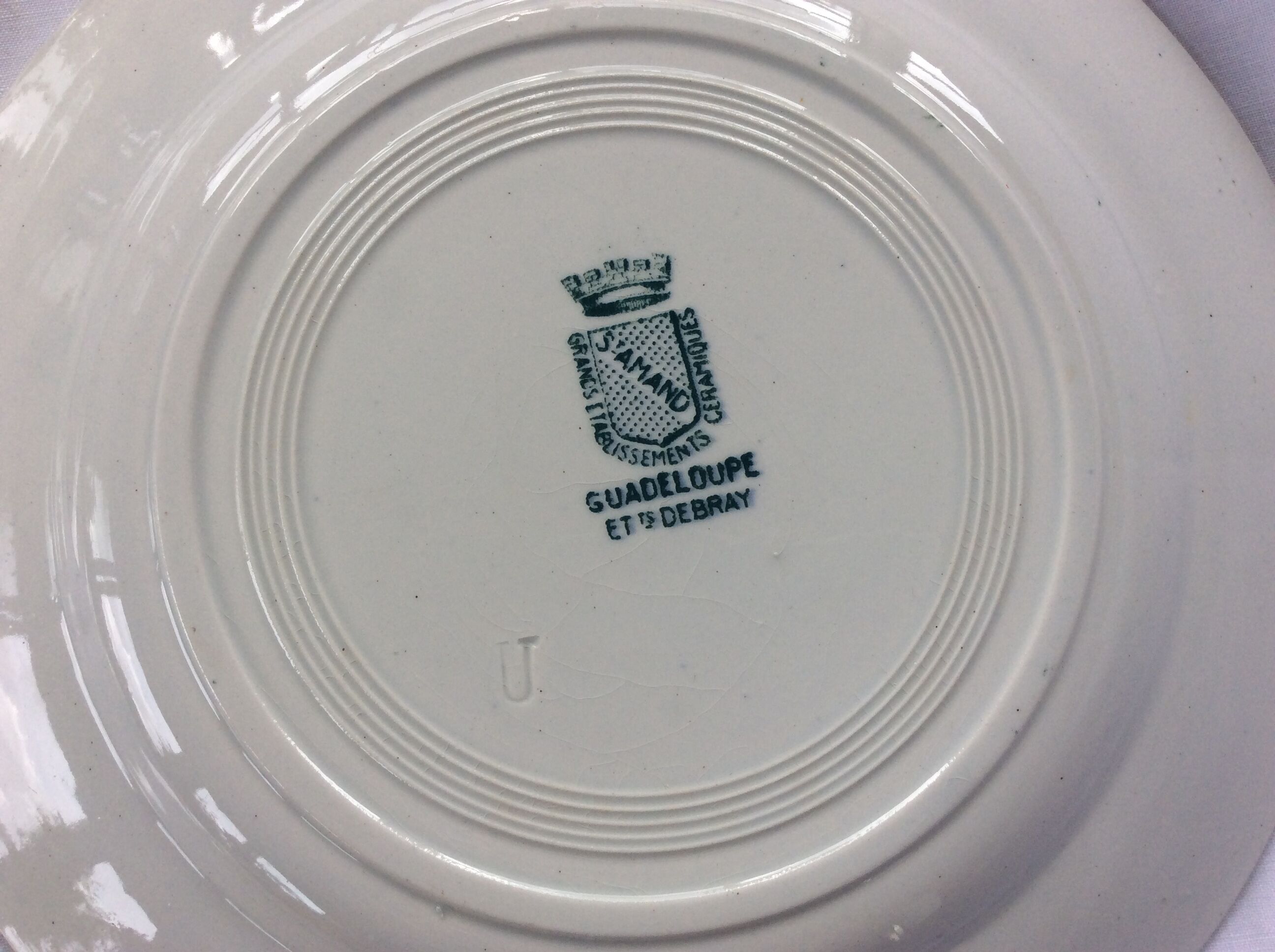 7 flat plates Iron Land model Guadeloupe