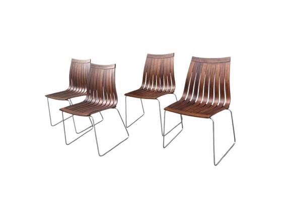 Ensemble de repas Tønnestav par Kjell Richardsen pour Tynes Møbelfabrikk, Norvège, années 1960