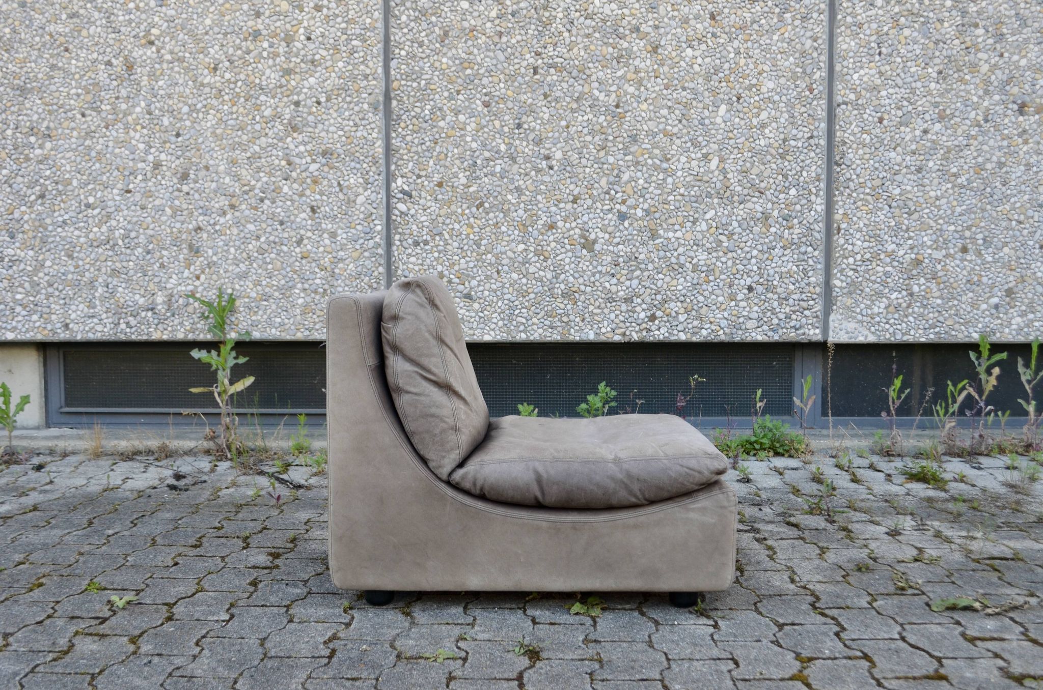 Canapé en cuir modulaire Walter Knoll