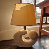 Stone sculptural lamp by Albert Tormos, France