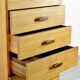 Midcentury G Plan Quadrille Teal Tallboy / Chest Of Drawers. Vintage Modern