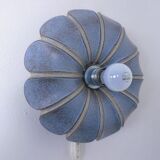 German flower wall lamp from Pan Keramik, 1970s