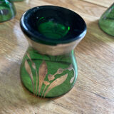 Set of 4 Art Deco liquor glasses