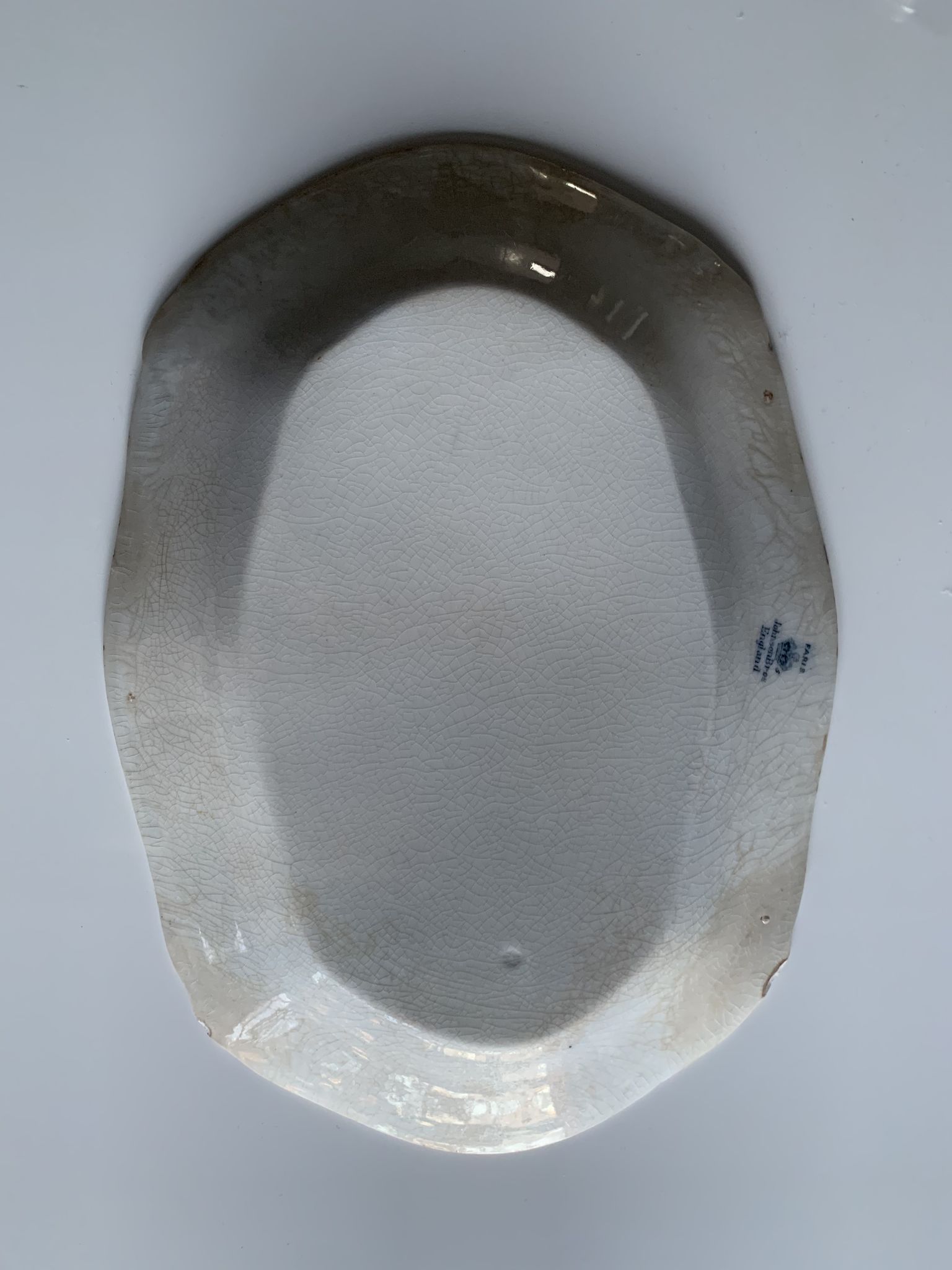 English porcelain dish by Johnson Bros