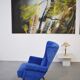 Austrian wingback armchair