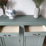 Green Art Deco sideboard
