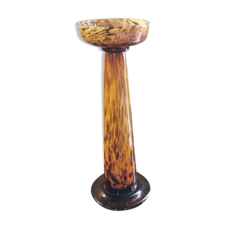Murano glass candle holder