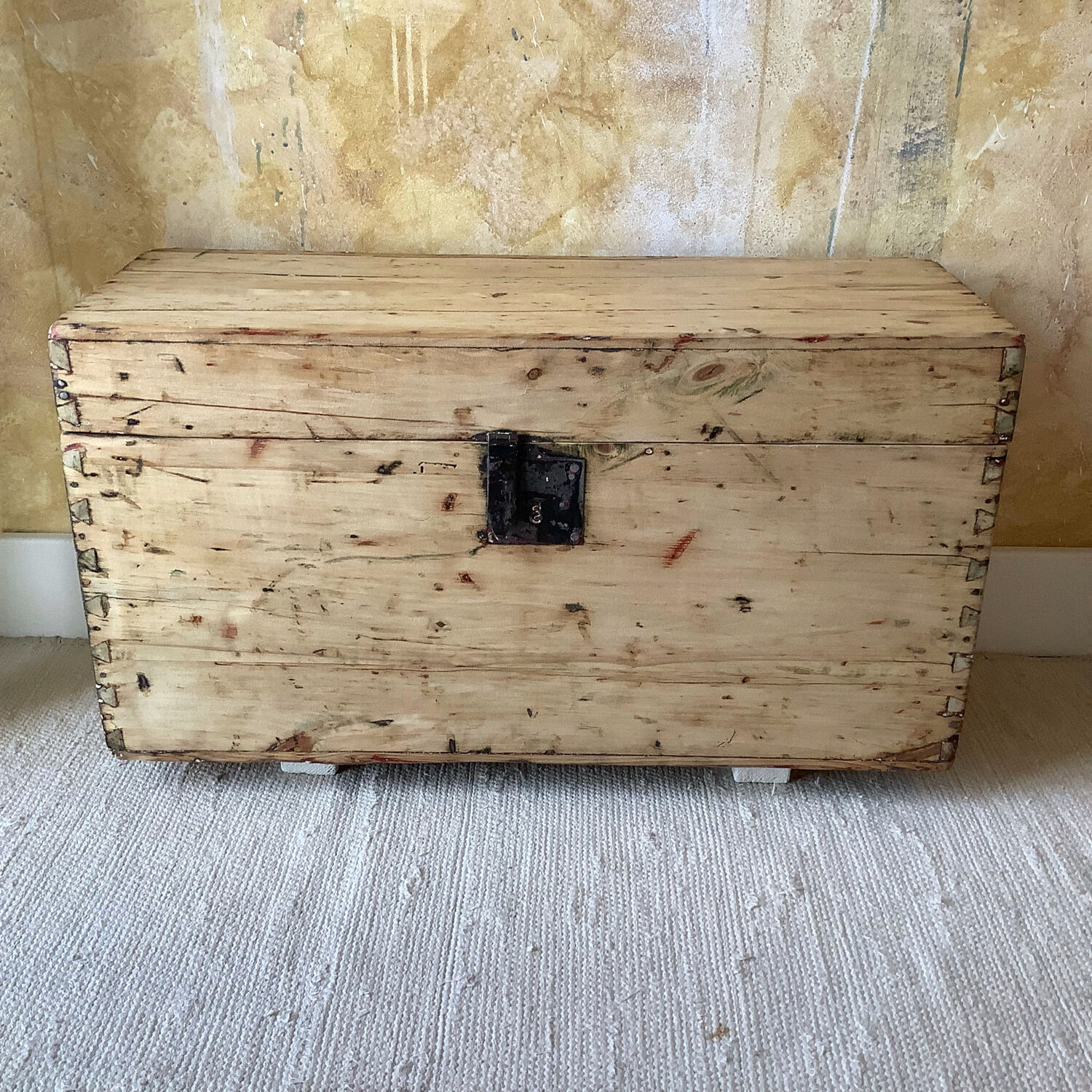 Wooden chest