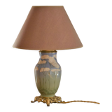 Ceramic table lamp from Lunéville