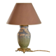 Ceramic table lamp from Lunéville