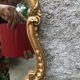 Miroir doré 31x22 cm