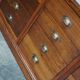 Dutch oak apothecary cabinet, 1930s