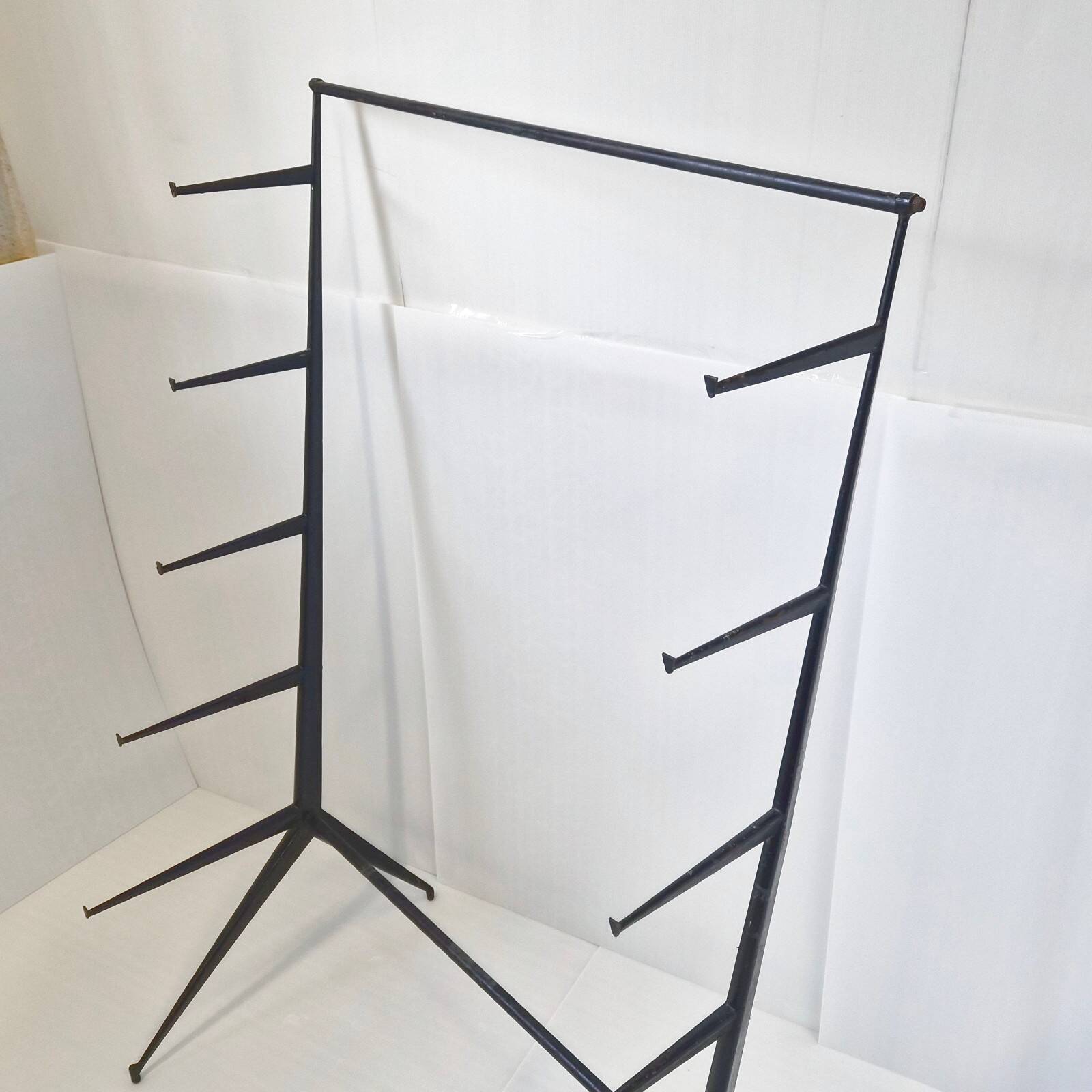 Vintage shelf 1950 compass legs jean prouve maurice novarina buvette evia