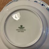 Lot 4 Heinrich Villeroy and Boch Amalienburg echt Kobalt plates in perfect condition