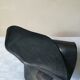 Black ceramic candlestick