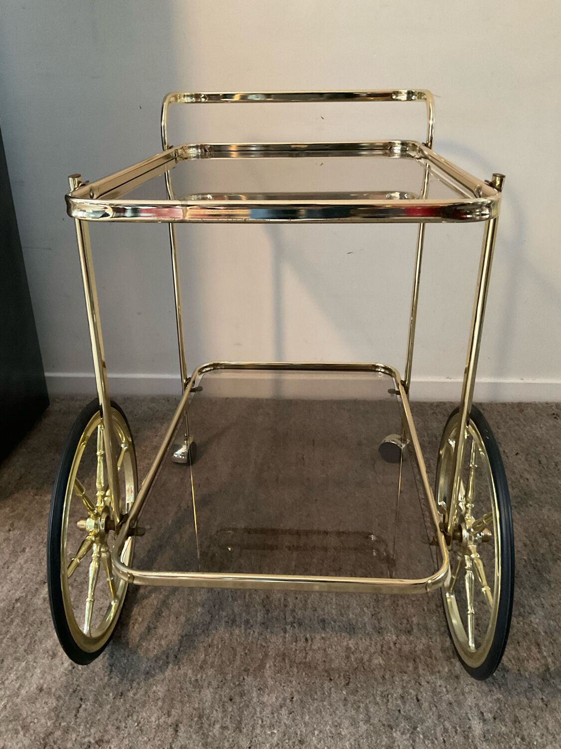 Vintage golden service from the 70s