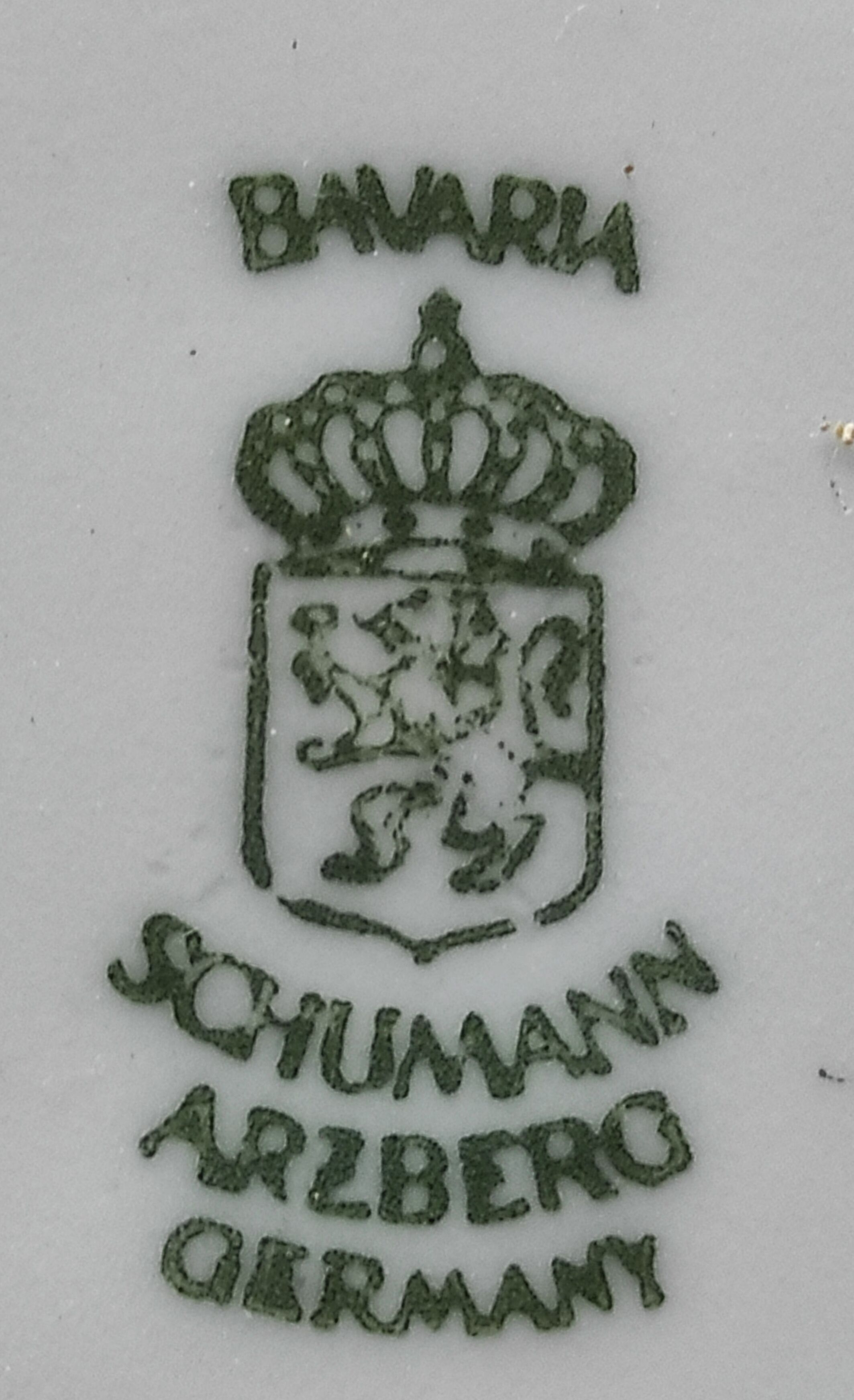 Mid Century Schumann Arzberg German porcelain coffee set in orange and yellow