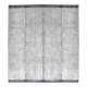 9x10 White Black %100 Wool Turkish Vintage Rug 277x296Cm