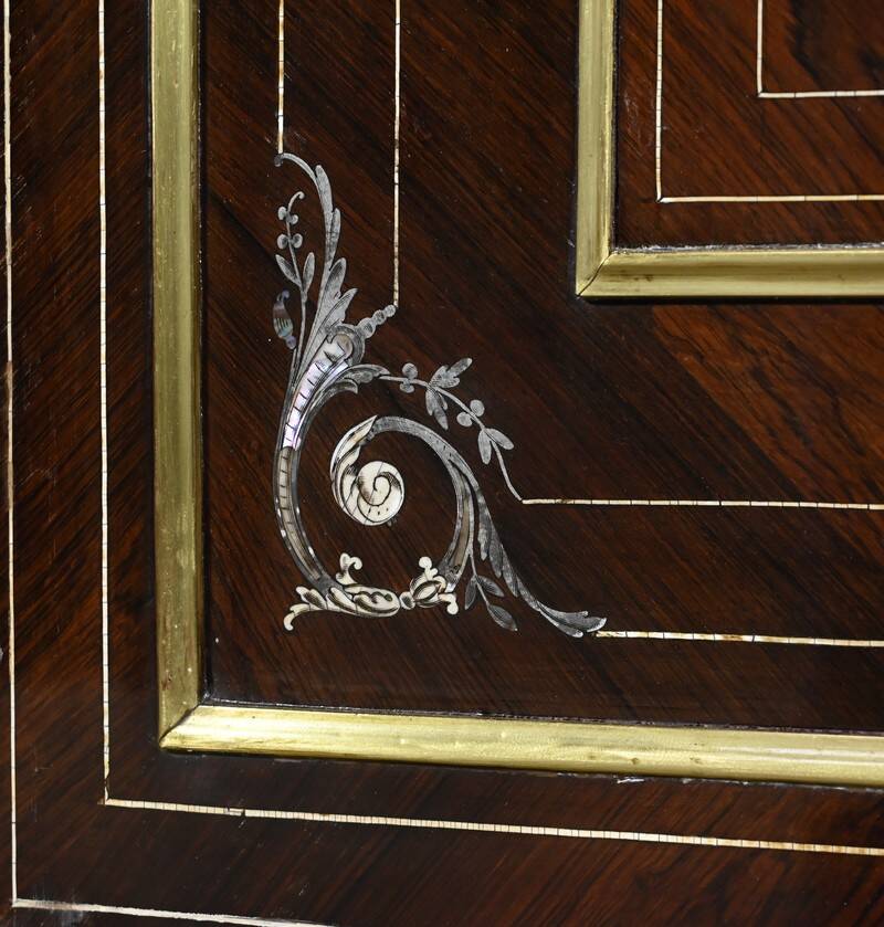 Support Unit in Rio Rosewood, Napoleon III Period – Mid-19th Century