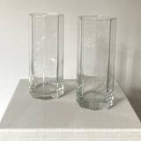 Pair of glass vase