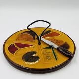 Cheese board with knife Vallauris
