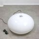 Italian Space Age Big White Doughnut Lamp, 70s