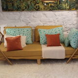 Rattan bench