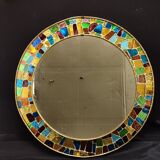 Glass mosaic mirror 1950