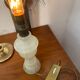 Pied de lampe en onyx
