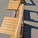 Set of 4 folding chairs by Aldo Jacober