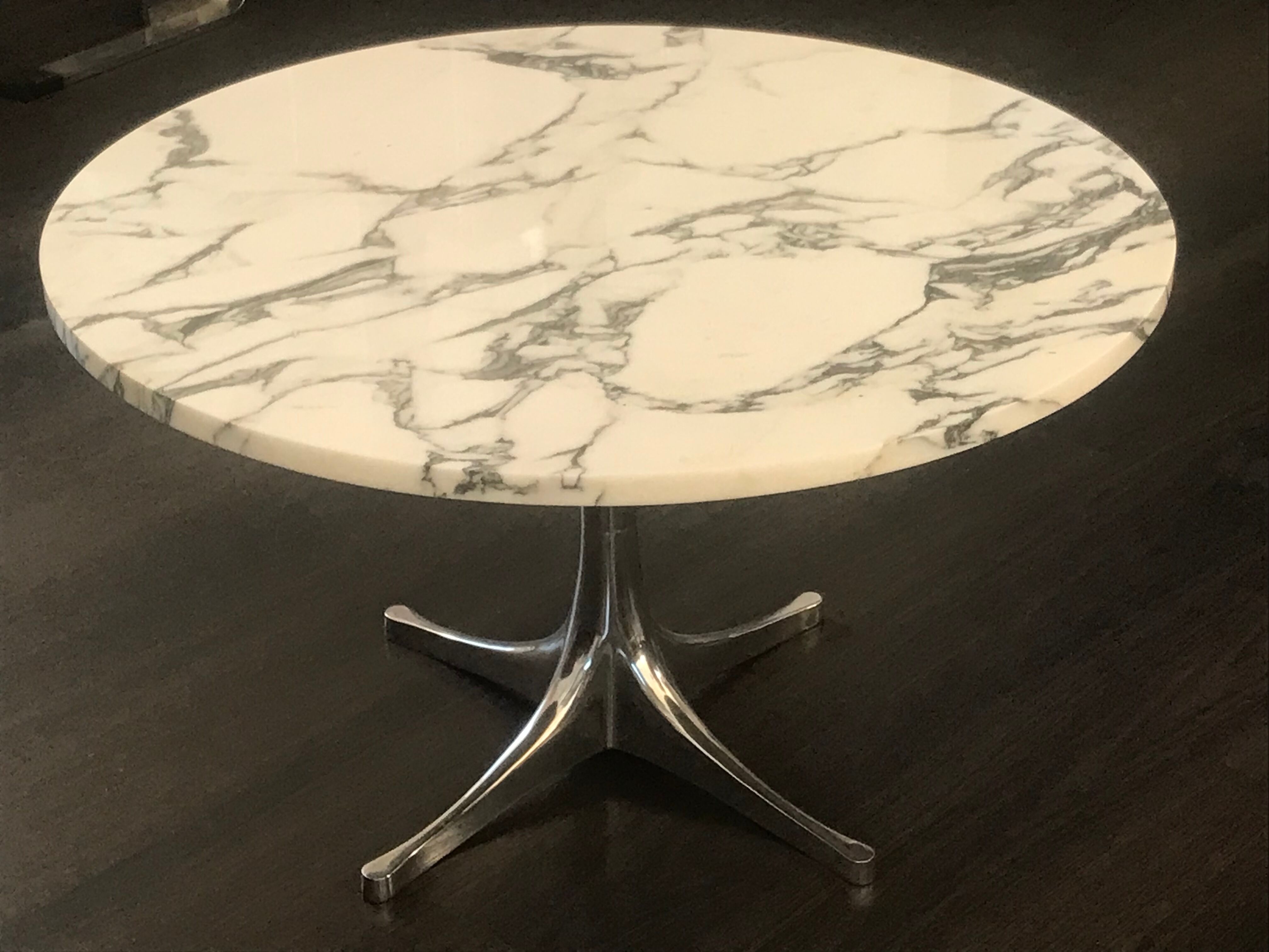 Table basse marbre Georges Nelson pour Herman Miller 1970