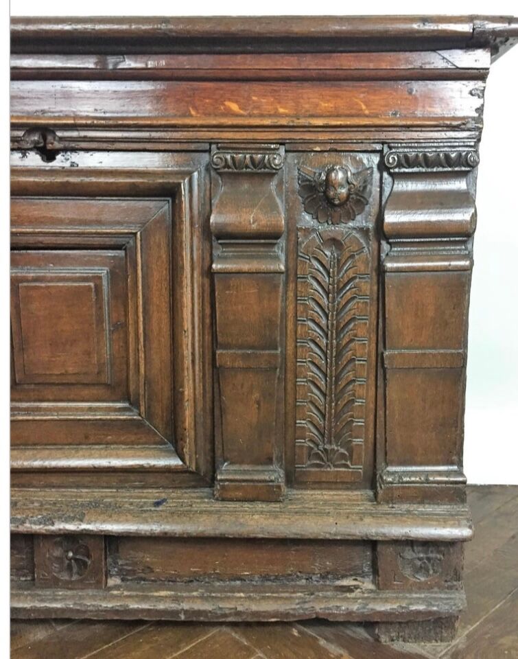 Angel chest of the French Renaissance, circa 1600