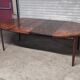 Vintage Scandinavian table in rosewood from the 1960s.