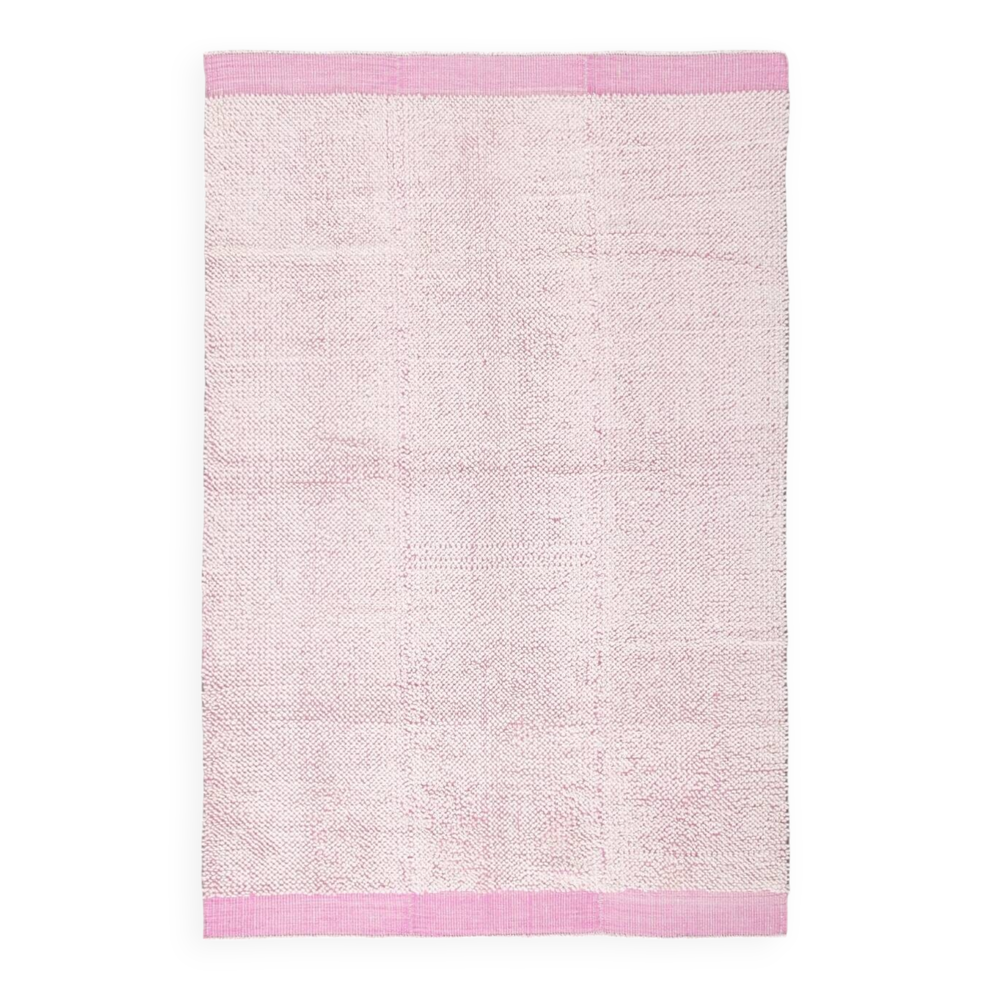 6x10 Soft Pastel Pink Handmade Vintage Rug, 193x300Cm SK 34942