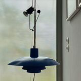 Ph 4/3 blue pendant lamp by Poul Henningsen for Louis Poulsen, Denmark