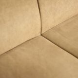 Mid-century norwegian modern two-seater sofa stressless pegasus low back loveseat from ekornes