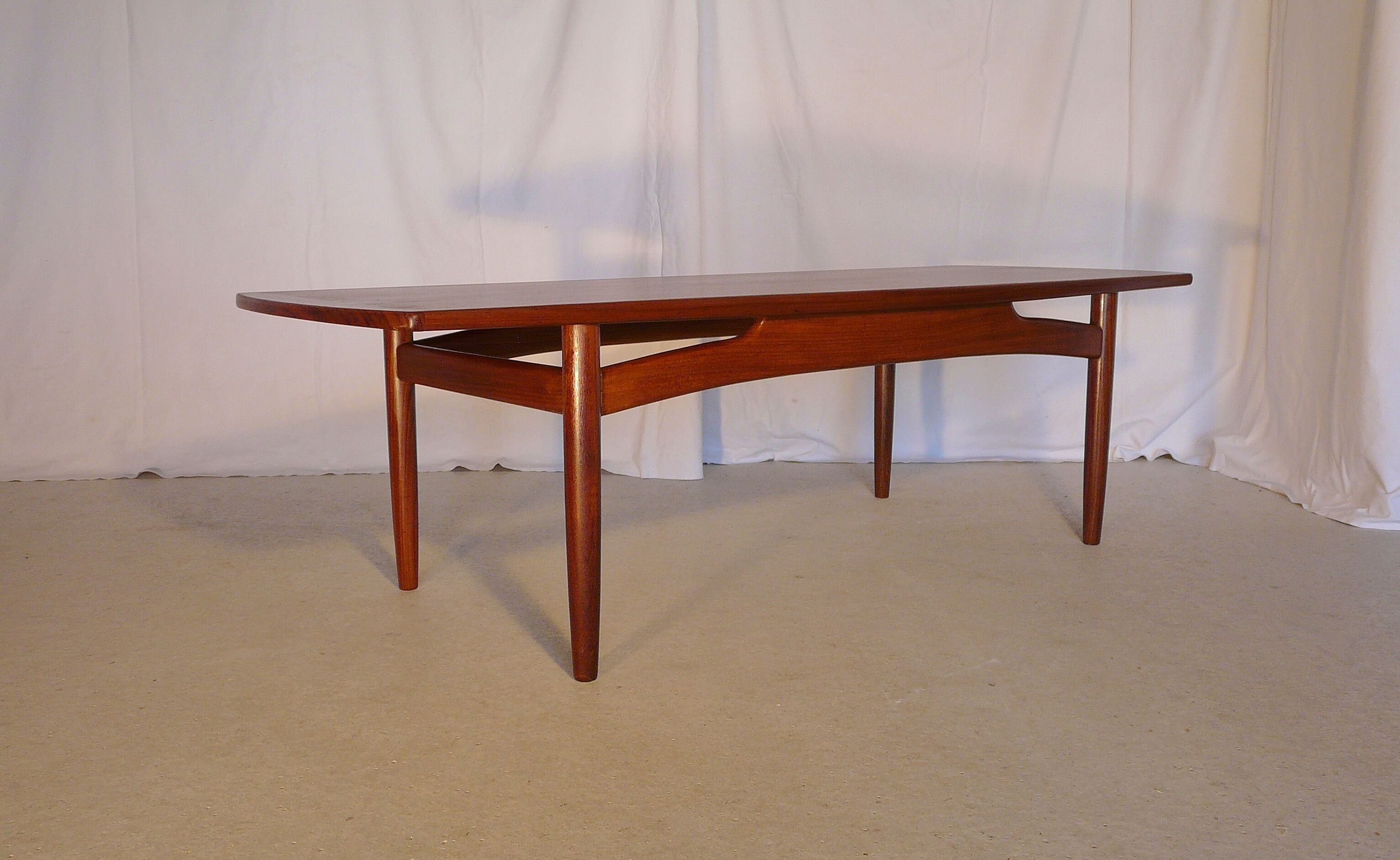 Scandinavian coffee table in G Plan teak